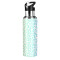 Gourde Léopard jaune inox sans bpa isotherme pliable paille 600 ml - miniature