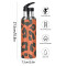 Gourde Léopard inox isotherme double paroi paille 600 ml - miniature variant 1