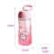 Gourde Licorne rose sans bpa paille 400 ml - miniature variant 4