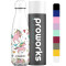 Gourde Licorne - blanc plastique sans bpa isotherme 500 ml - miniature