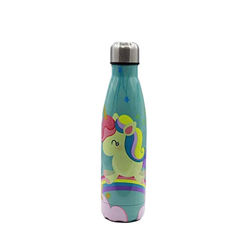 Gourde Licorne vert inox sans bpa isotherme double paroi 500 ml variant 0 