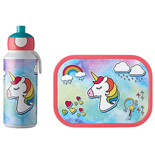 Gourde Licorne unicorn boîte à déjeuner 400 ml