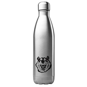 Gourde Loup inox isotherme 500 ml