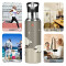Gourde Mouton art mode sport inox sans bpa isotherme double paroi paille 600 ml - miniature variant 4