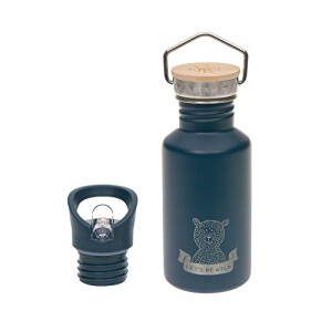 Gourde Ours bleu inox sans bpa 500 ml
