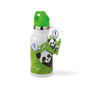 Gourde Panda couleuré plastique sans bpa isotherme double paroi 350 ml