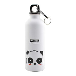 Gourde Panda aluminium porte-clés 500 ml