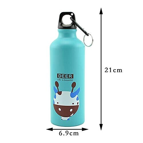Gourde Panda aluminium porte-clés 500 ml variant 3 
