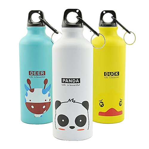 Gourde Panda aluminium porte-clés 500 ml variant 4 