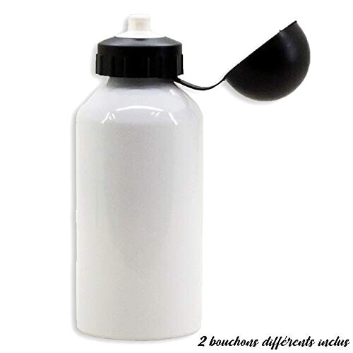 Gourde Renard blanc aluminium 500 ml variant 1 