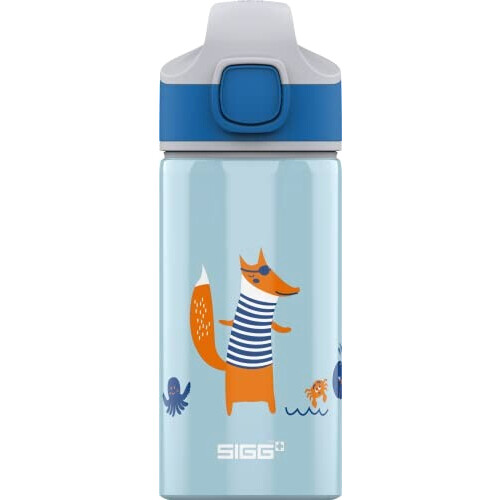 Gourde Renard fox aluminium sans bpa paille