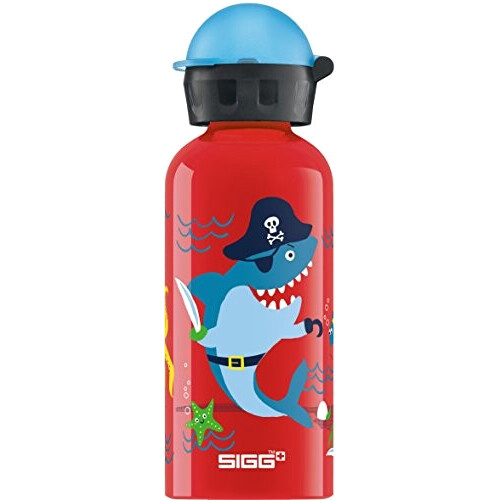 Gourde Requin underwater pirates aluminium sans bpa