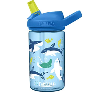 Gourde Requin sharks and rays paille 400 ml