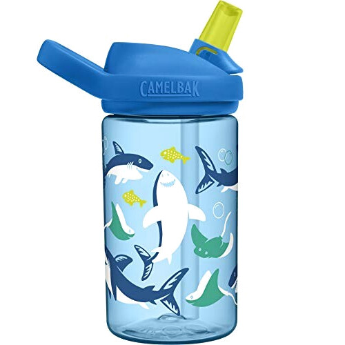 Gourde Requin sharks and rays paille 400 ml variant 1 