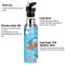 Gourde Requin art mode sport inox sans bpa isotherme double paroi paille 600 ml - miniature variant 2