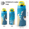 Gourde Requin couleur inox isotherme double paroi 500 ml - miniature variant 1