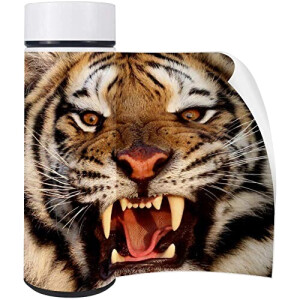 Gourde Tigre multicolore inox sans bpa isotherme 350 ml