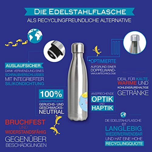 Gourde Tortue couleuré plastique sans bpa isotherme double paroi 350 ml variant 2 