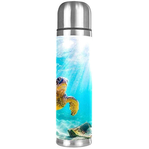 Gourde Tortue multicolore inox isotherme double paroi 500 ml