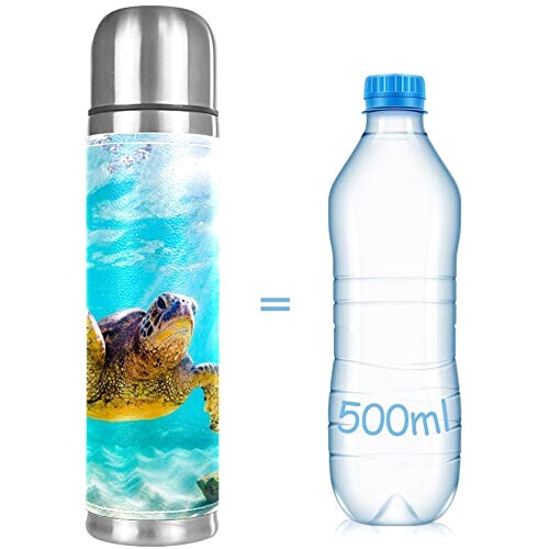 Gourde Tortue multicolore inox isotherme double paroi 500 ml variant 2 