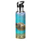 Gourde Tortue art mode sport inox sans bpa isotherme double paroi paille 600 ml - miniature