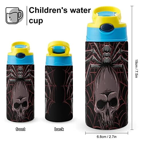 Gourde Araignée couleur inox isotherme double paroi 500 ml variant 0 