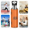 Gourde Araignée art mode sport inox sans bpa isotherme double paroi paille 600 ml - miniature variant 4