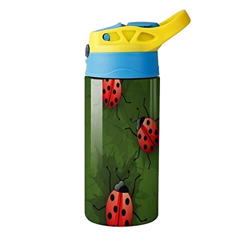 Gourde Coccinelle couleur inox isotherme double paroi 500 ml variant 6 