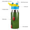 Gourde Coccinelle couleur inox isotherme double paroi 500 ml - miniature variant 2