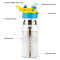 Gourde Libellule couleur inox isotherme double paroi 500 ml - miniature variant 2