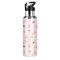 Gourde Libellule multicolore inox sans bpa double paroi paille 600 ml - miniature