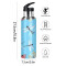 Gourde Libellule multicolore inox sans bpa isotherme double paroi paille 600 ml - miniature variant 1