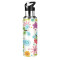 Gourde Papillon art mode sport inox sans bpa isotherme double paroi paille 600 ml - miniature