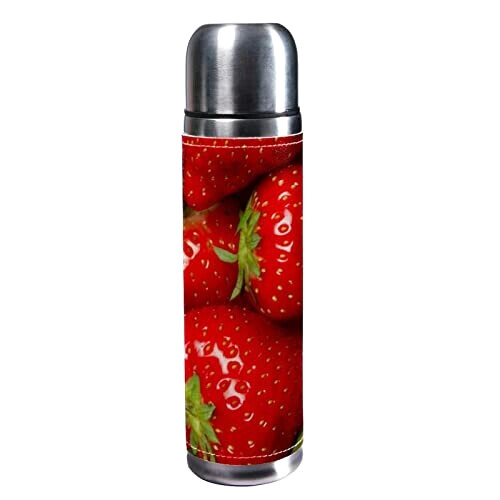 Bouteille inox isotherme - 500ml - Fraises