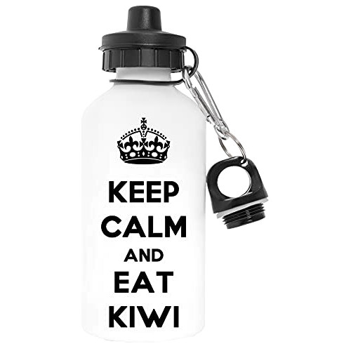 Gourde Kiwi blanc aluminium 600 ml