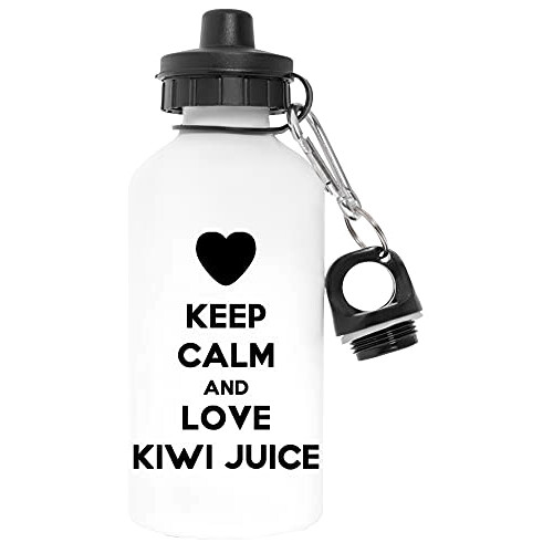 Gourde Kiwi blanc aluminium 600 ml