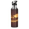 Gourde Citrouille art mode sport inox sans bpa isotherme double paroi paille 600 ml - miniature